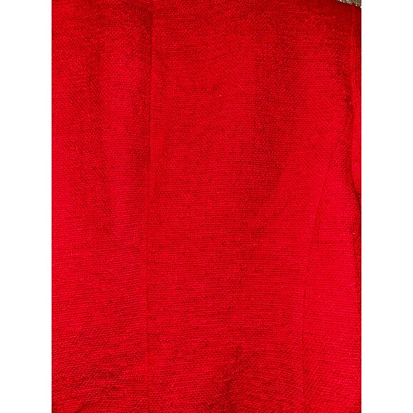 Talbots Barclays Preppy Academia Old Money Twee Red Gray Blazer - Picture 6 of 12